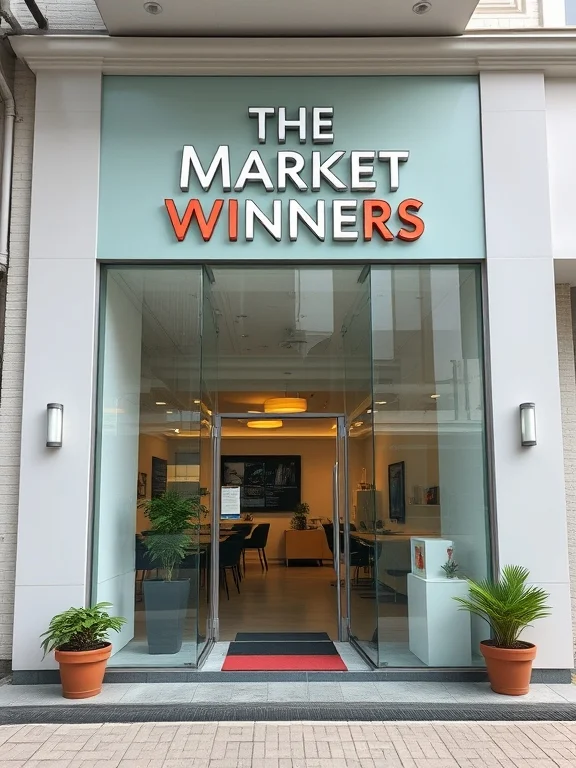 The Market Winners office storefront