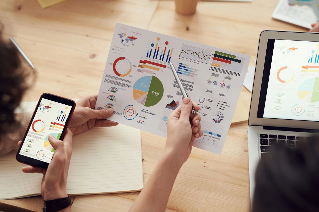 Ad analytics dashboard — paid marketing results